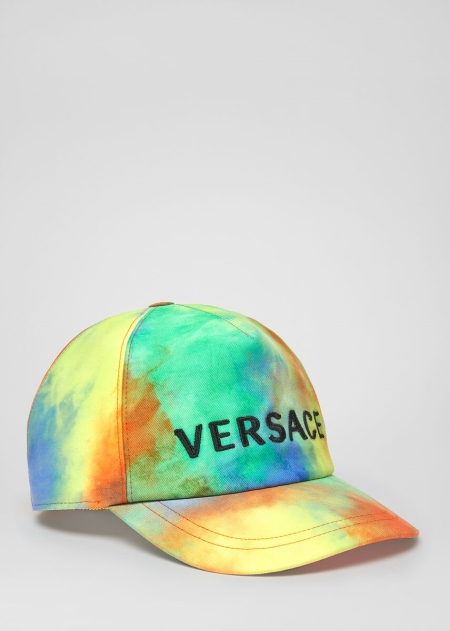 Șepci Versace Versace Tie-Dye Print Logo Baieti | AXYGMCU-81